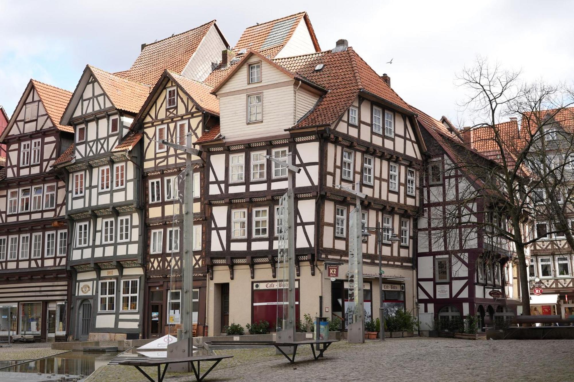 Ferienwohnung Gruene Oase Zum Wohlfuehlen Hannoversch Münden Exterior foto